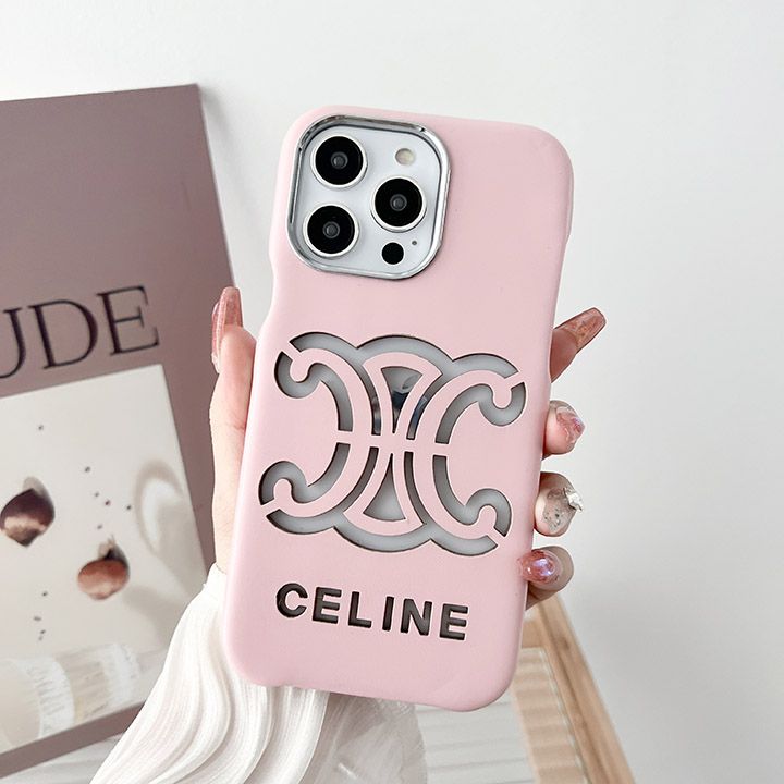 ファッション celine セリーヌ アイフォン 15plus カバー