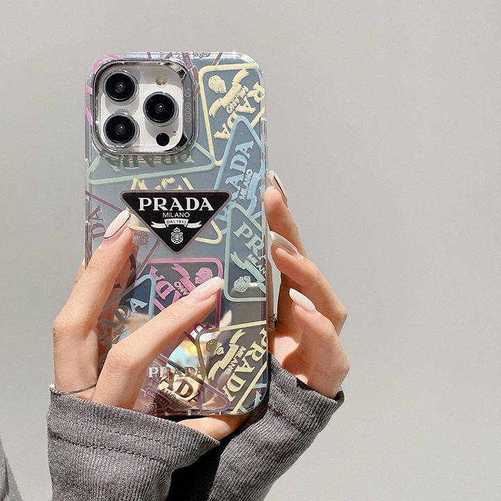 アイフォン 15プラス スマホケース 薄型 プラダ prada 