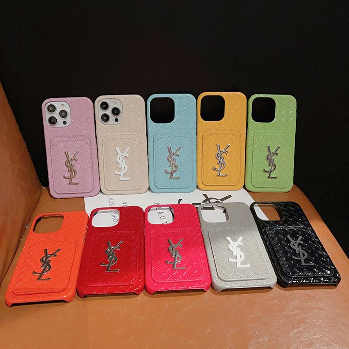 レザー iphone 15 スマホケース ysl イヴサンローラン