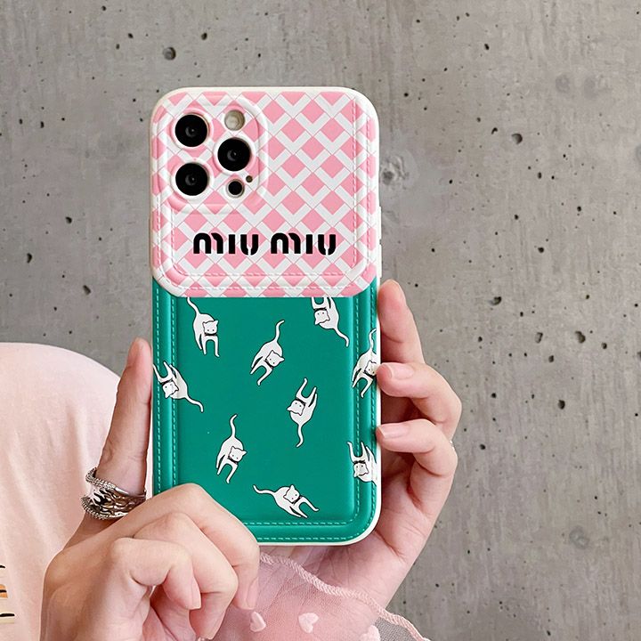 女性愛用 アイフォーン 14 携帯ケース miumiu