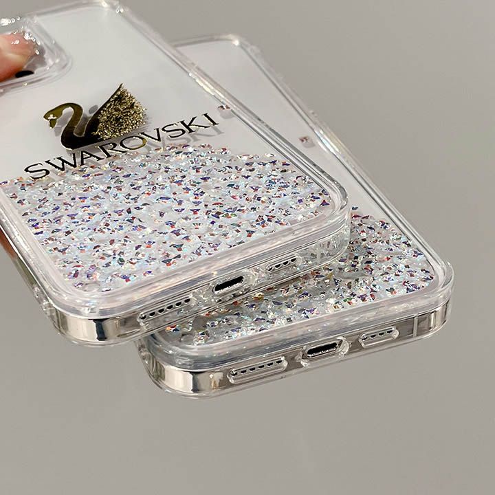スワロフスキー swarovski iphone 15スマホケース