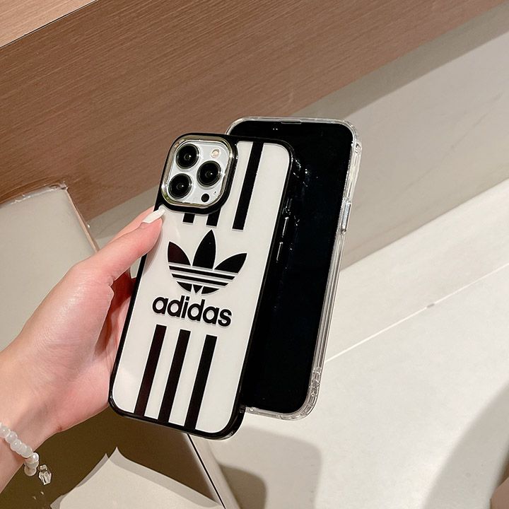 adidas風 iphone 14ケース 防水