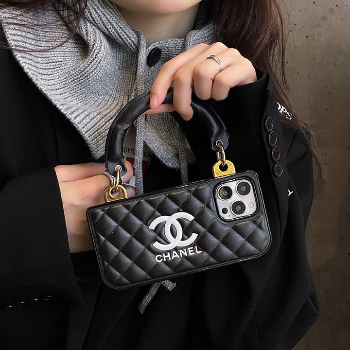 シャネル chanel 白黒 アイホン 15 pro 携帯ケース