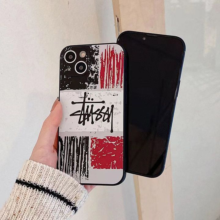stussy ステューシー iphone 15pro maxスマホケース ブランドロゴ
