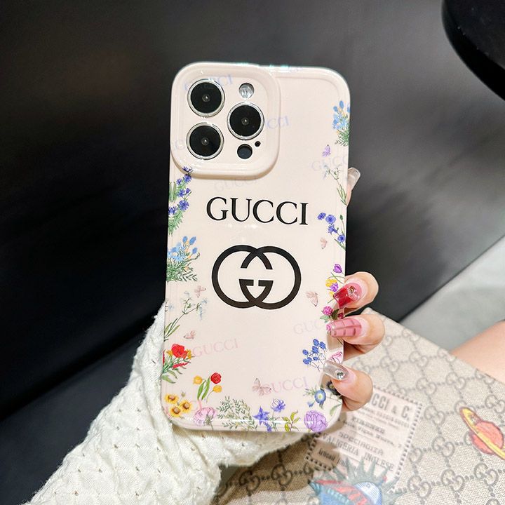 ブランドロゴ gucci風 iphone 15pro max カバー