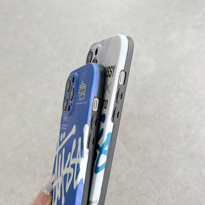 stussy風 新作 iphone 15pro max スマホケース