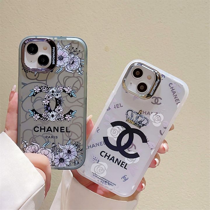 PE chanel風 iphone 15 ケース