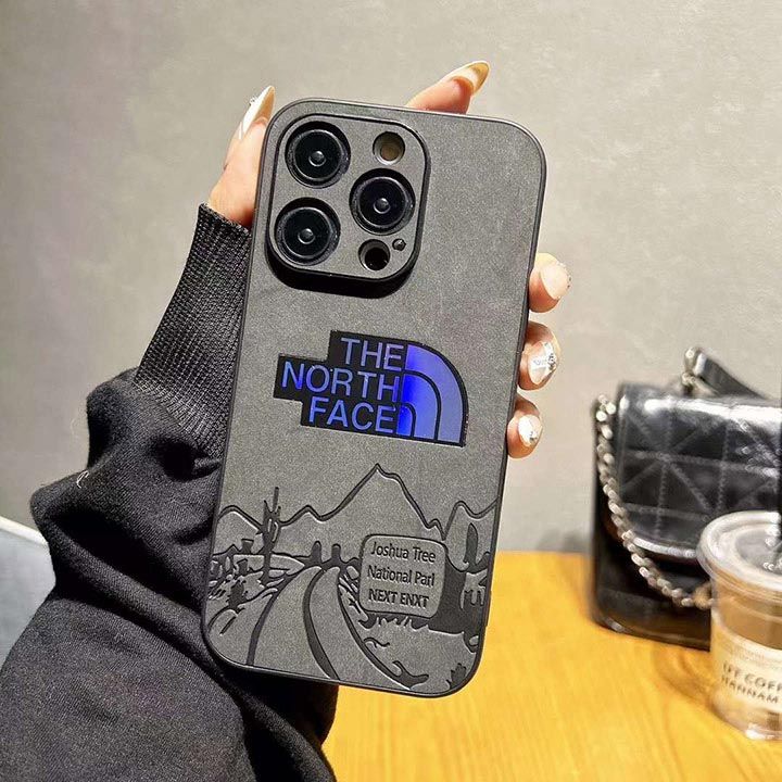 ブランドロゴ the north face ザ・ノース・フェイス iphone 15 プロ ケース