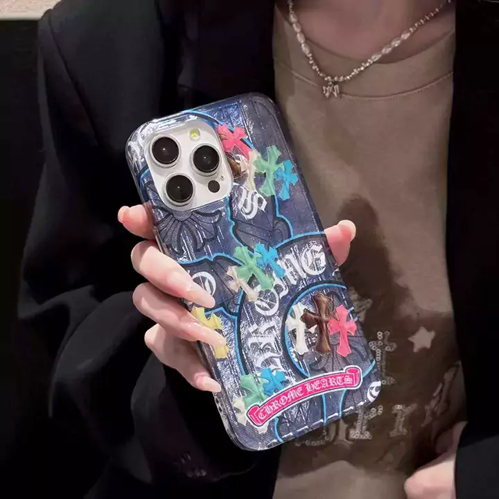 アイフォン 15 chrome hearts クロームハーツ スマホケース ブランド柄