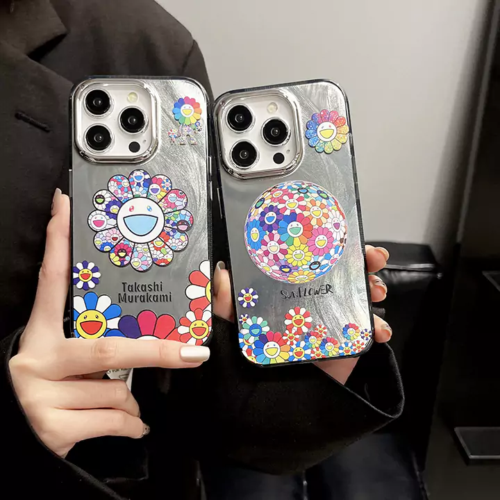 ブランドロゴ murakami sunflower カイカイキキ ケース