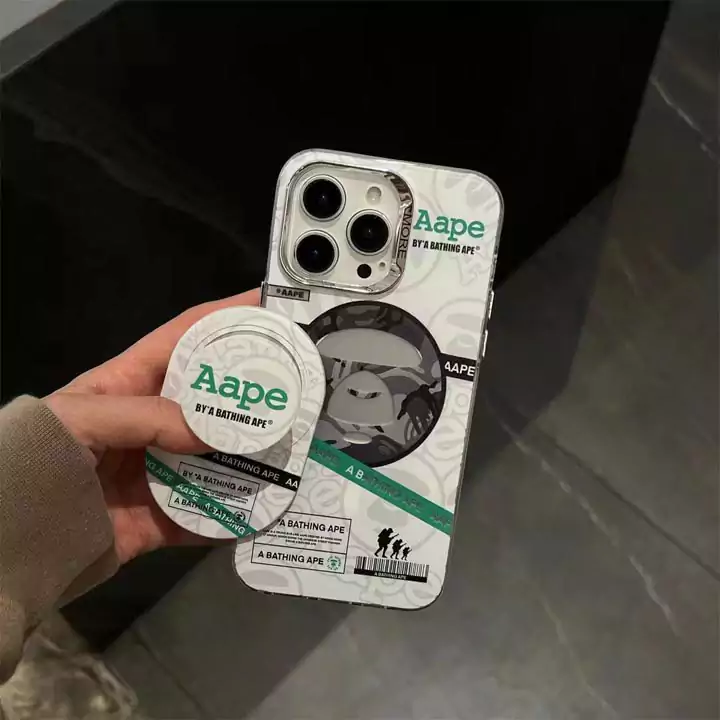 アイホン 16プラス スマホケース 海外販売 aape風