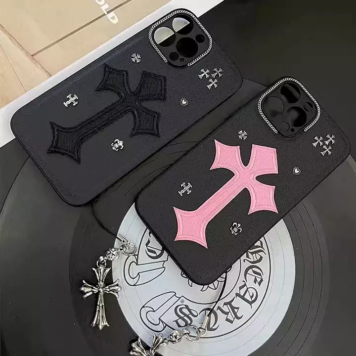 男女兼用 クロームハーツ chrome hearts アイフォン 15 plus スマホケース