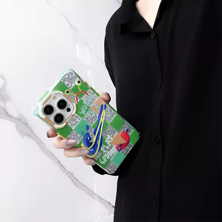 亮面 アイホン 16 pro max スマホケース ナイキ風