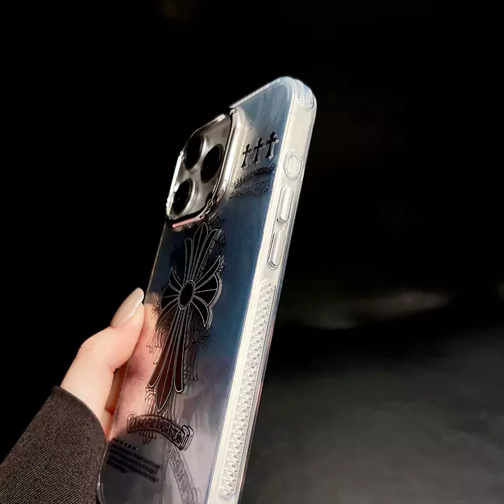 アイフォーン 16 pro max 携帯ケースchrome hearts クロームハーツ シンプル風