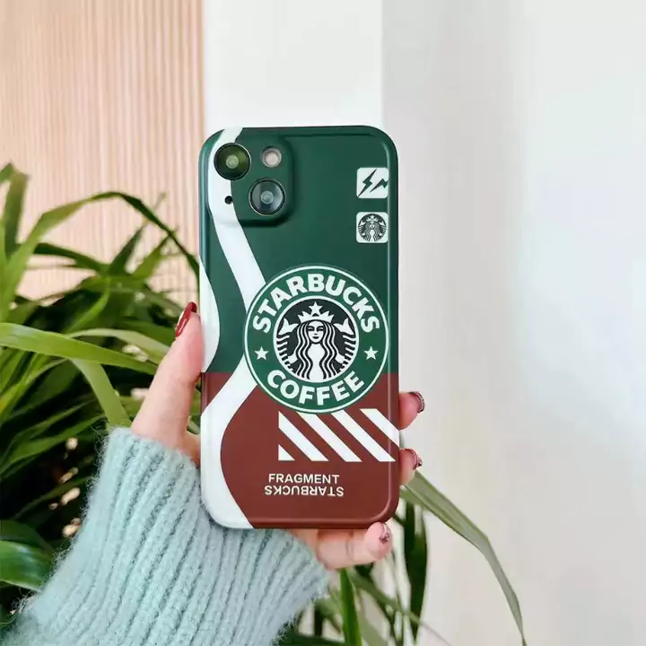 四角保護 アイフォン 15 携帯ケース スターバックス starbucks