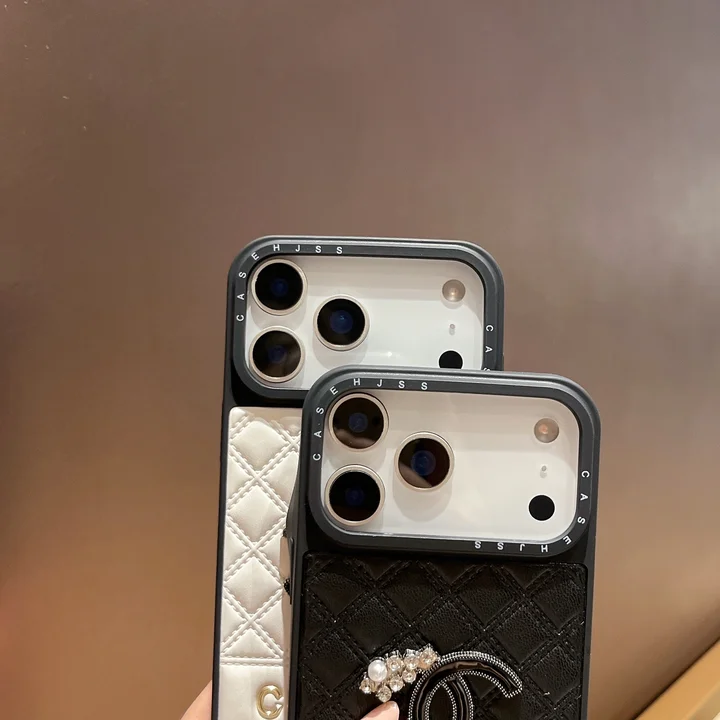 防水 シャネル風 スマホケース