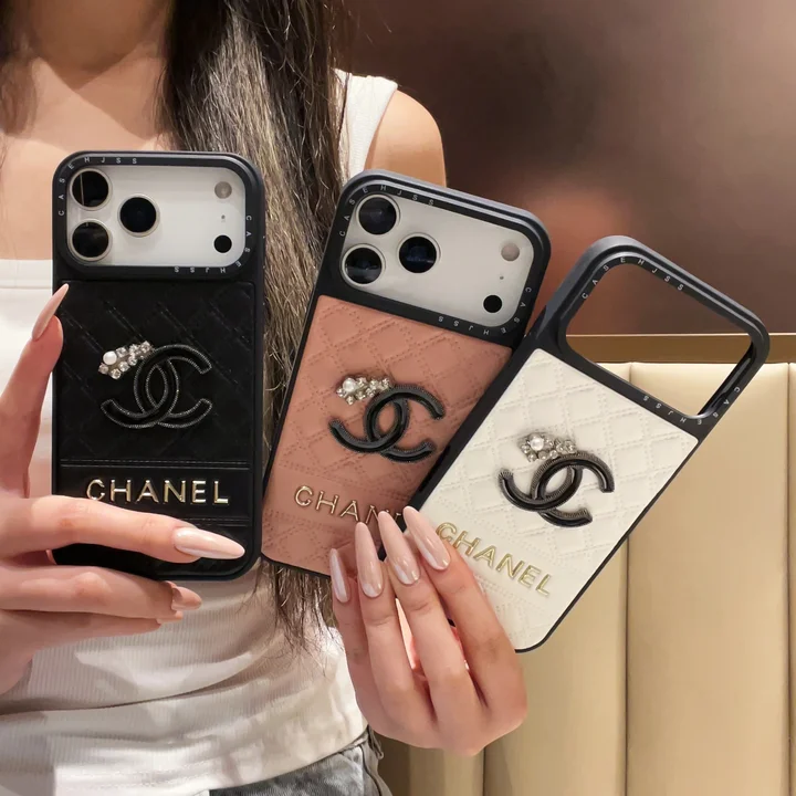 chanel シャネル 皮製 アイフォーン 16