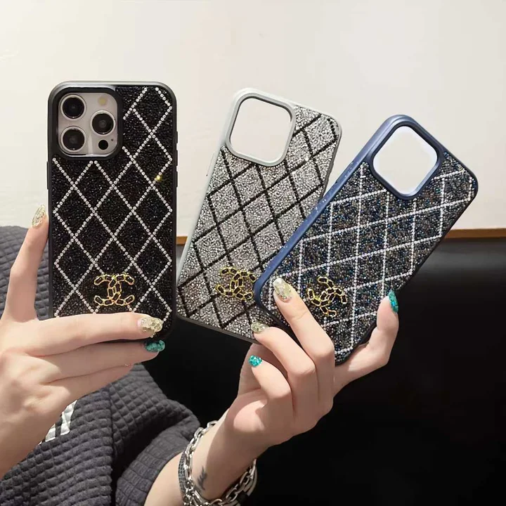 アイホン 15 plus 携帯ケース 多機能 シャネル風