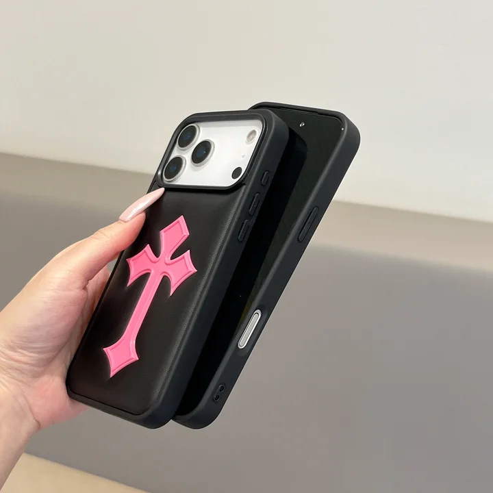 アイフォーン 13pro max chrome hearts クロームハーツ カバー イタズラ風