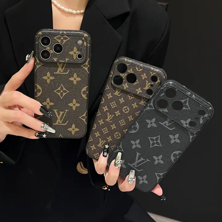 ヴィトン風 牛革 iphone 16