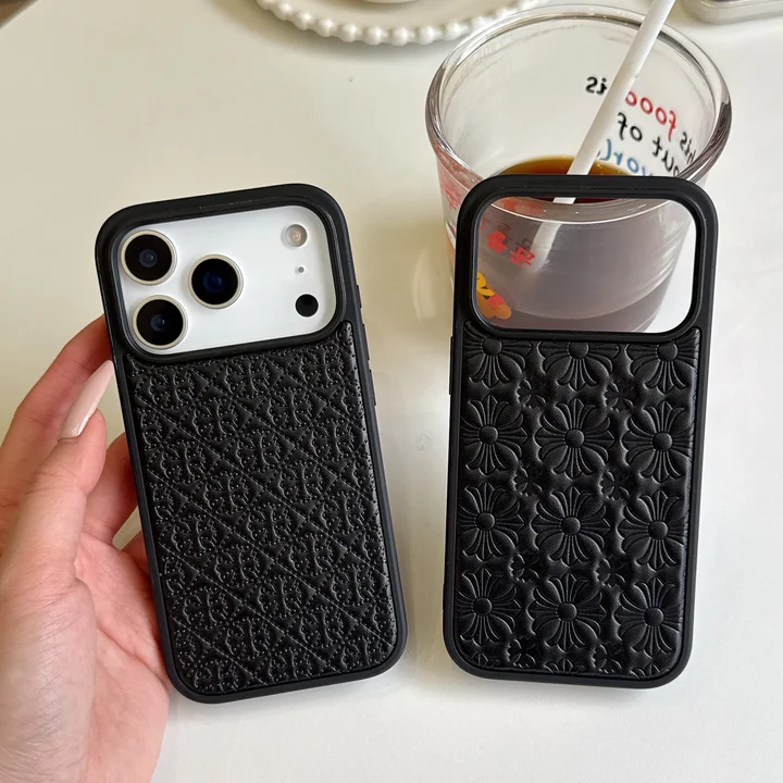 黒 iphone 16 プラス 携帯ケース chrome hearts クロームハーツ