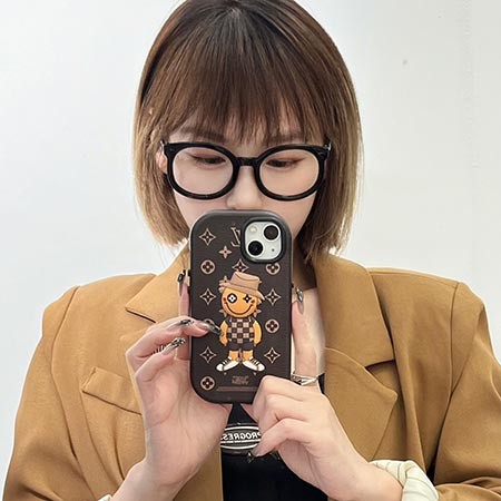 iphone 15 vuitton スマホケース シリコン