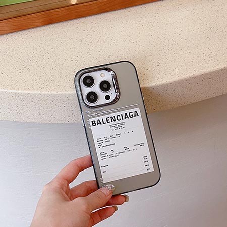balenciaga最新型iphone15電気メッキ カバー