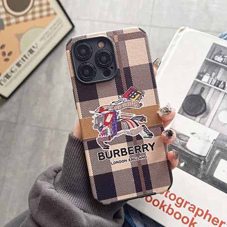 ハイブランド burberry アイフォン 15 カバー