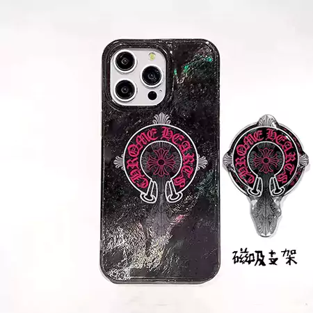 chrome hearts クロームハーツ iphone 16カバー 皮製