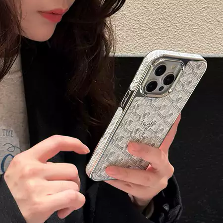 アイフォン 16 pro 携帯ケース TPU ゴヤール風