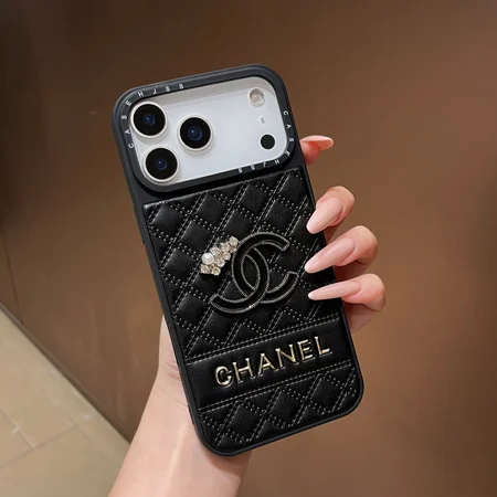 chanel シャネル 皮製 アイフォーン 16